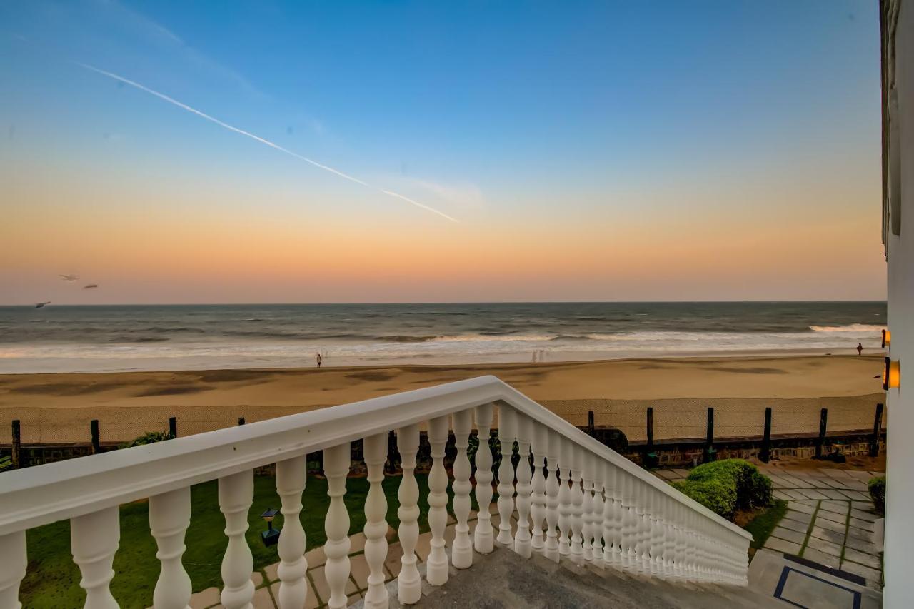 Radisson Blu Resort Temple Bay Mamallapuram Exterior photo View of the beach from the hotel